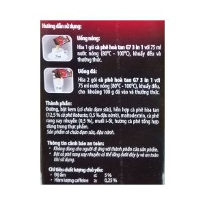 Cà phê sữa 3in1